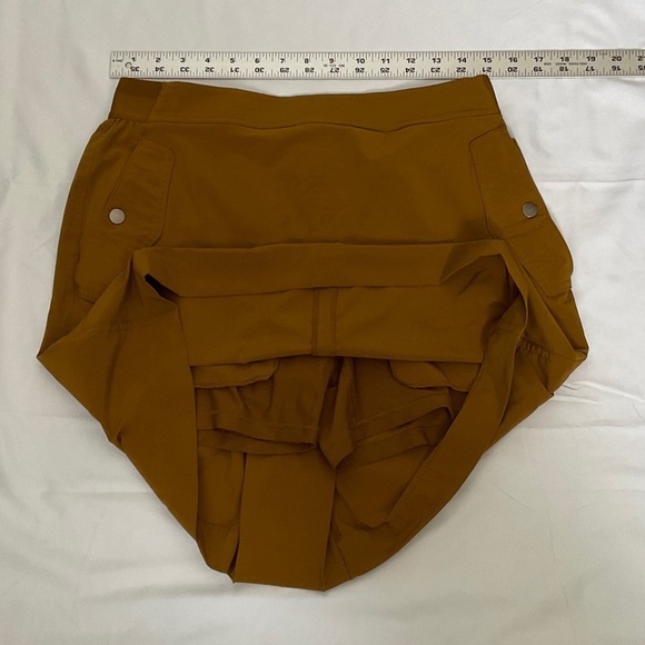 Athleta Mustard Mini Skirt - Picture 7 of 8